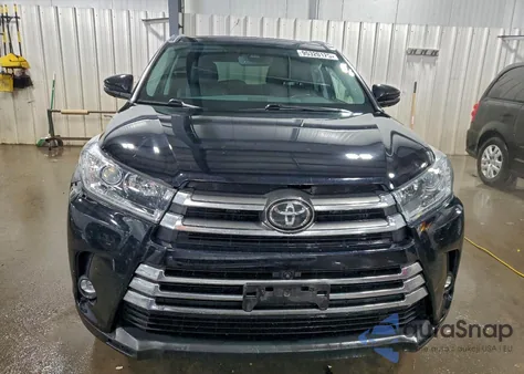 2019 Toyota Highlander Limited from USA, damaged, VIN 5TDDZRFH3KS993194